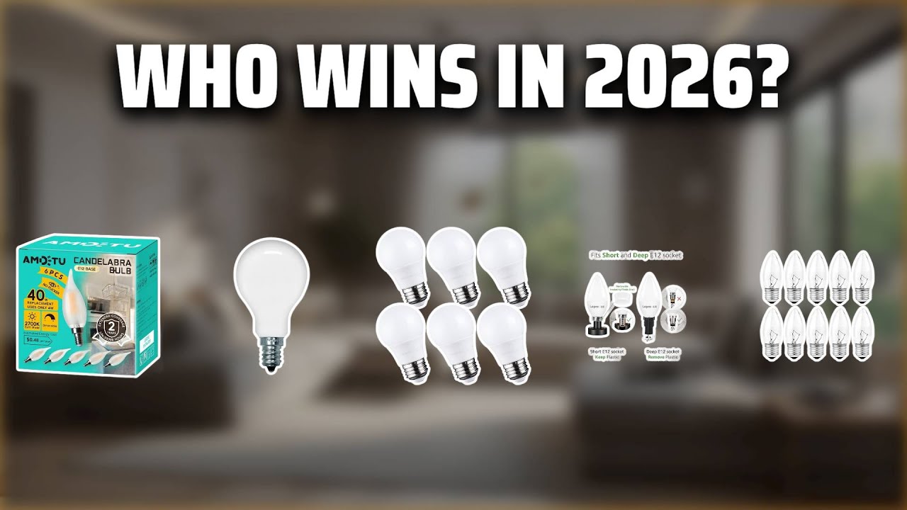 The Top 5 Best 40W Ceiling Fan Light Bulbs in 2026 - Must Watch Before Buying!