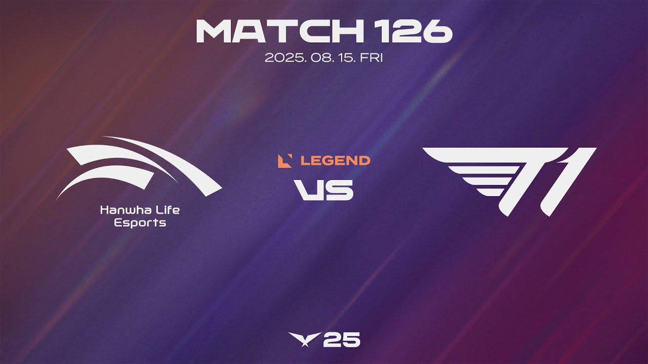 HLE vs T1 | 매치 126 하이라이트 | 08.15 | 2025 LCK