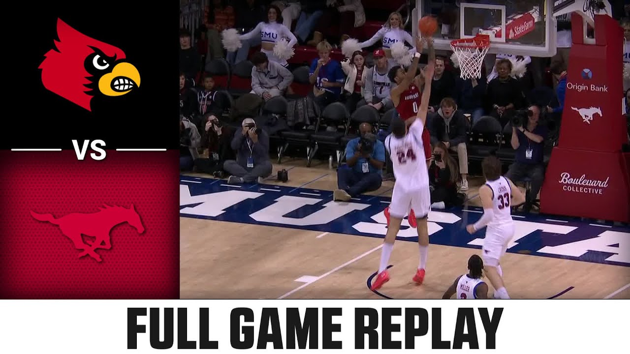Louisville vs. SMU Full Game Replay | 2024-25 ACC Men's Basketball
