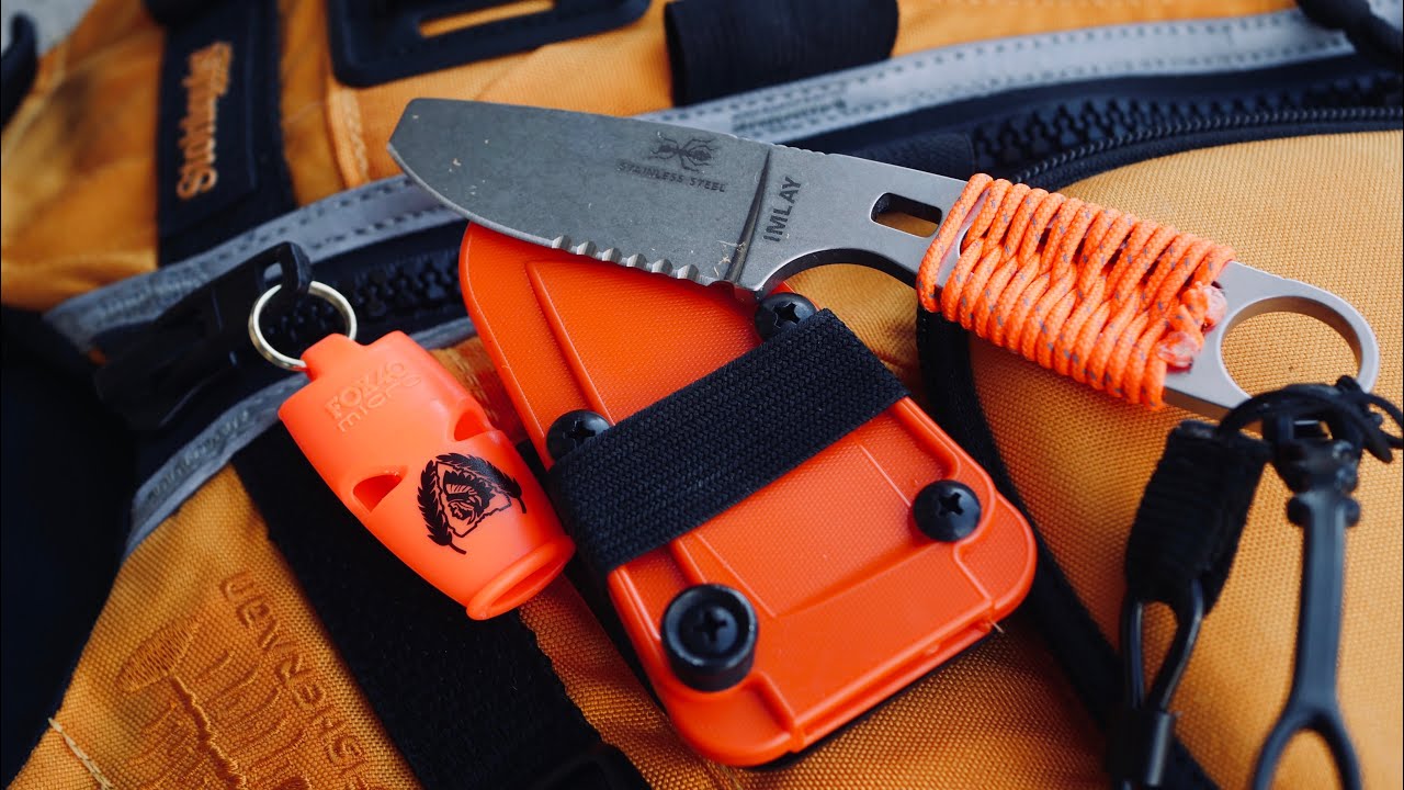 Kayak Survival Knife & Gear