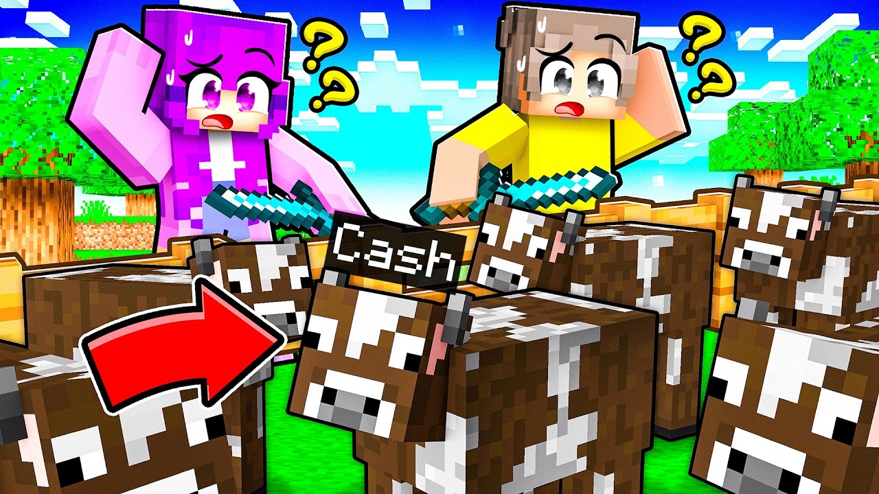 Trolling My Friends as a Mob in Hide and Seek! (Minecraft)