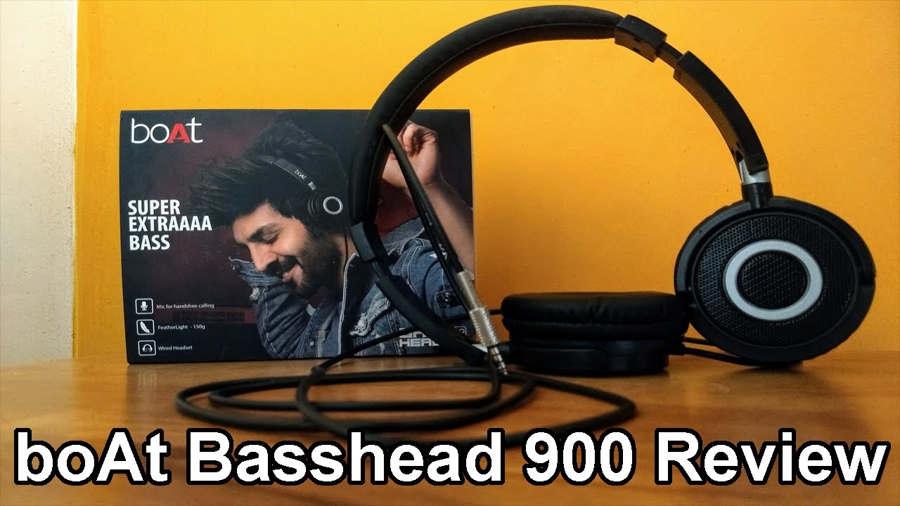 BoAt Basshead 900 headphone review