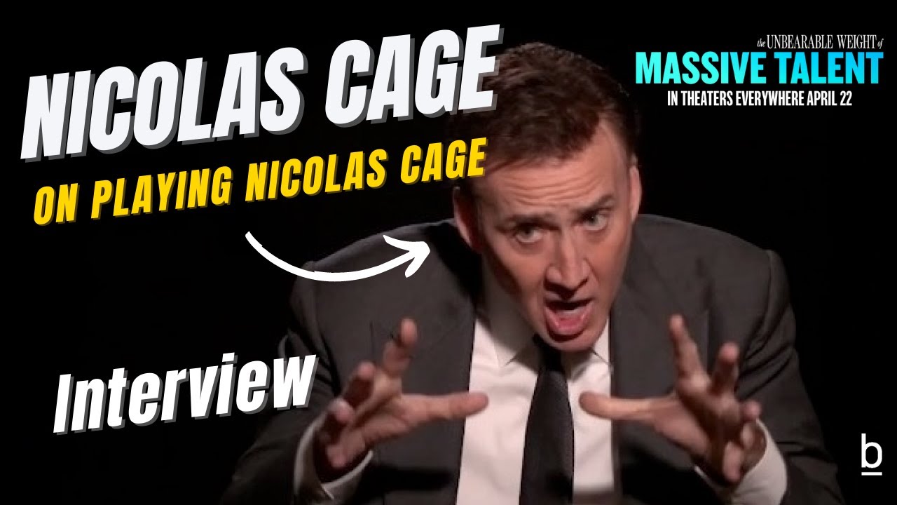 Nicolas Cage Interview - Playing Dracula in 'Renfield', 'The Unbearable Weight of Massive Talent'
