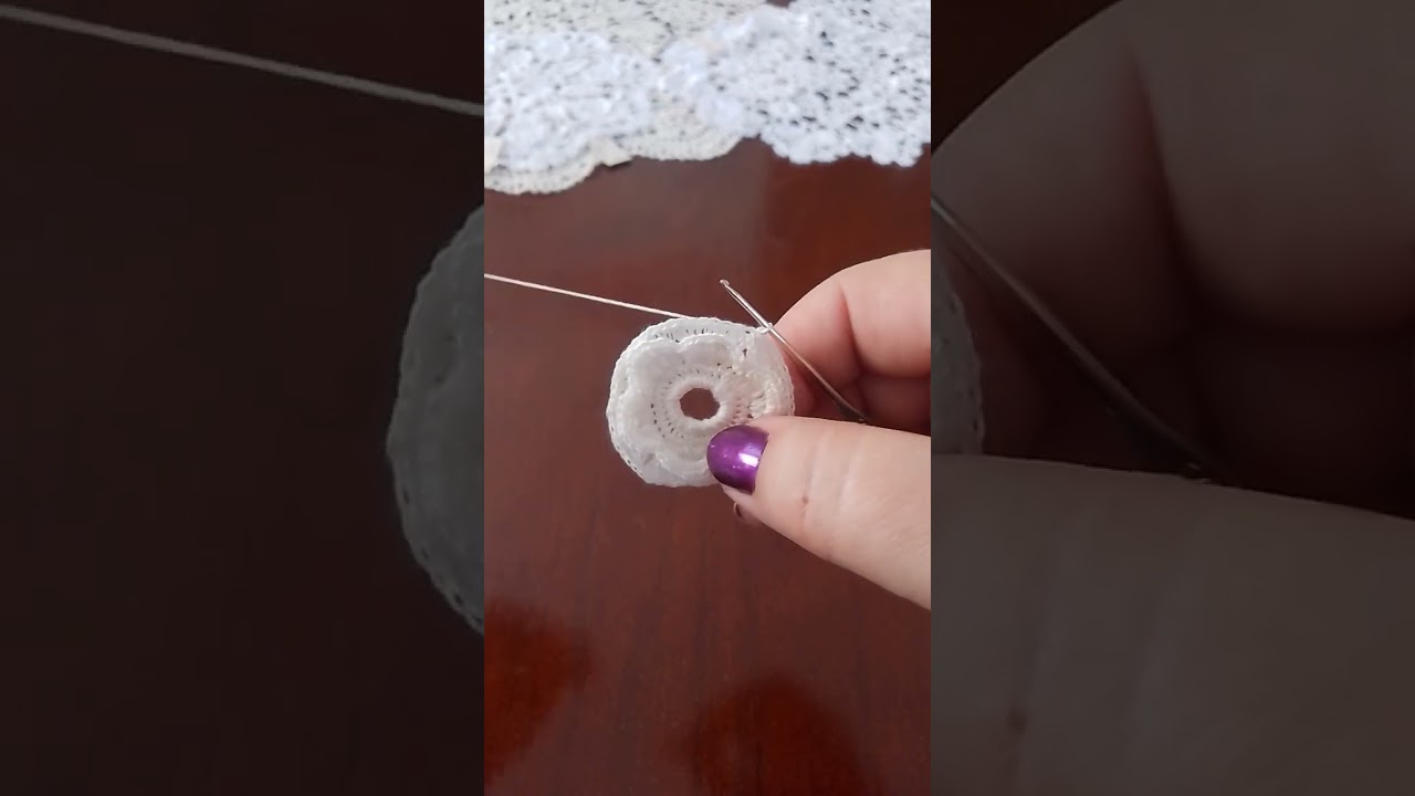 Jak wykonać koronkę koniakowską. Obrazek z koronką (część 2)