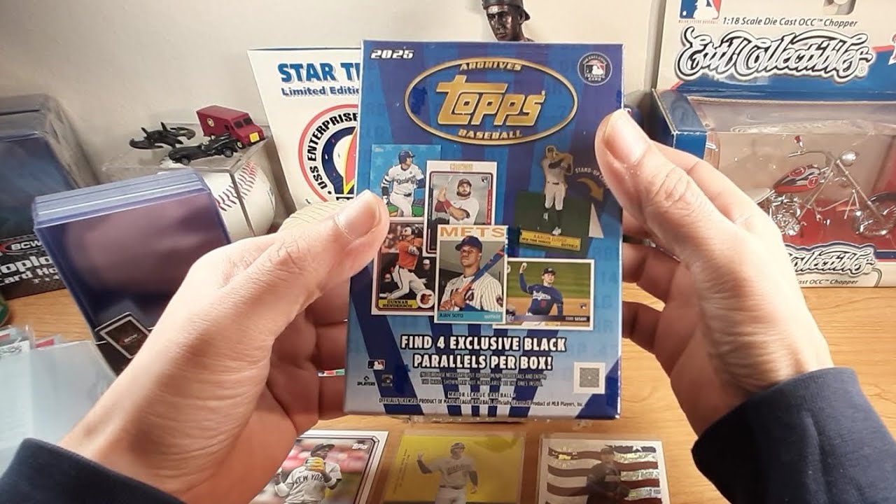 В карточке 2025 TOPPS ARCHIVES TARGET BLASTER #2 появились ещё несколько параллелей с новичками. ...