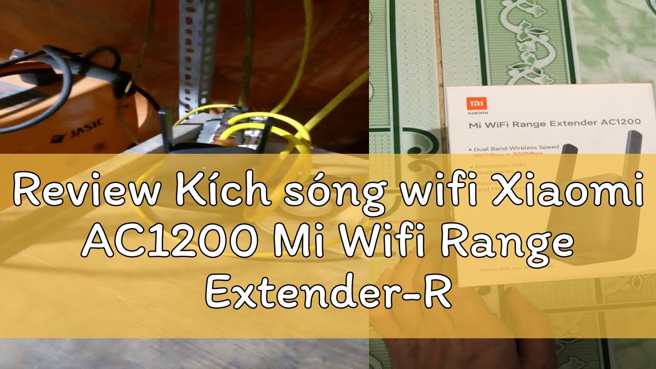 Review K&iacute;ch s&oacute;ng wifi Xiaomi AC1200 Mi Wifi Range Extender-RA75- Bộ k&iacute;ch wifi 2 băng tần 2.4GHz 5GH