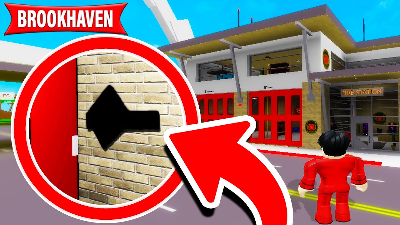 I Found a BIG SECRET In NEW FIRESTATION of Roblox Brookhaven 🏡RP!