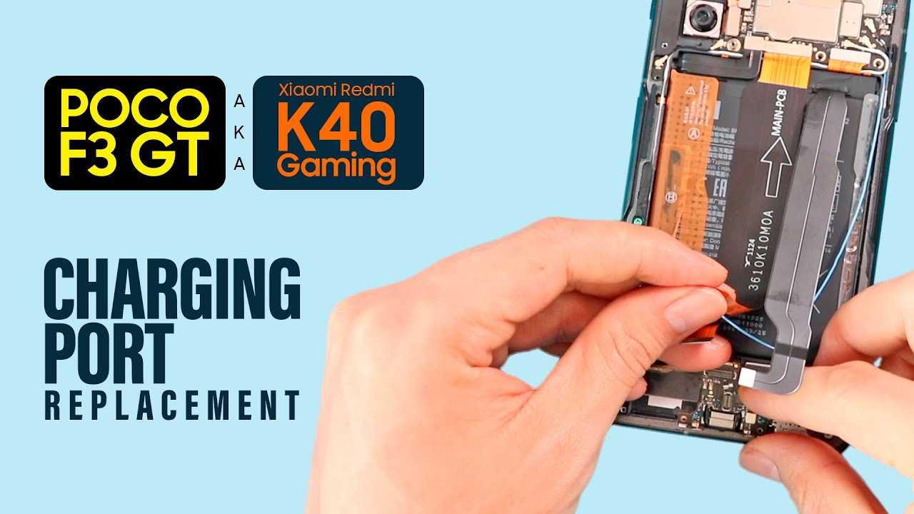 Poco F3 GT | Redmi K40 Gaming Charging Port Replacement