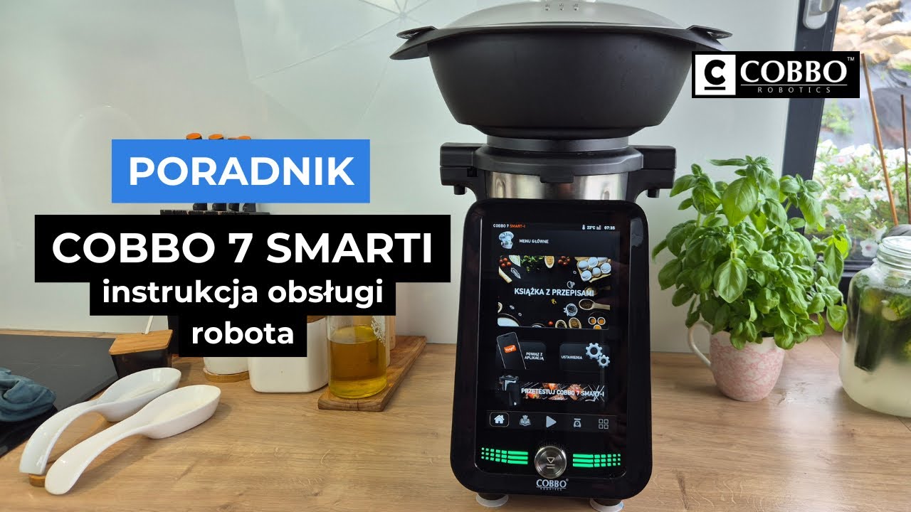 Instrukcja użytkowania robota kuchennego COBBO 7 Smart-i 💖 #kitchen #cooking #robot