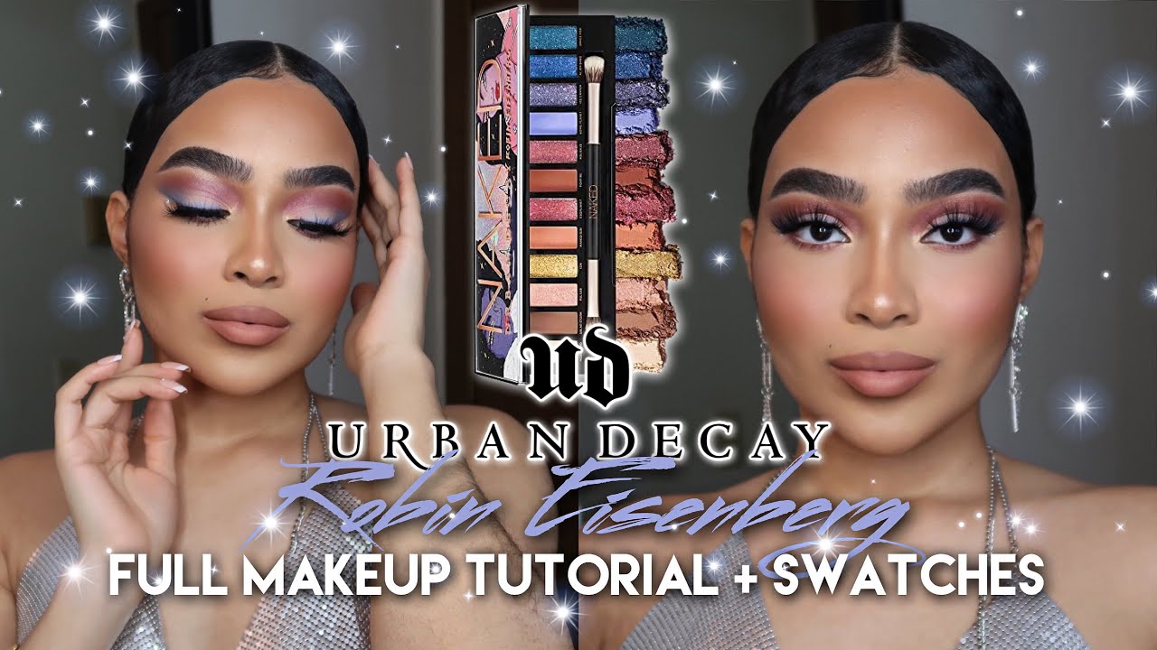 Winter Makeup Tutorial 2023 | URBAN DECAY x ROBIN EISENBERG EYESHADOW PALETTE