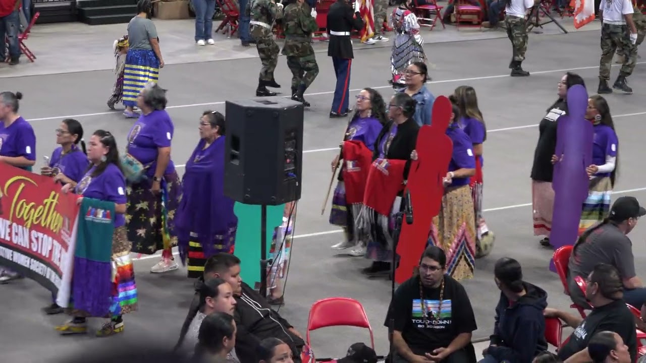 Friday Night Veterans & Dignitaries Grand Entry - Black Hills Pow Wow 2025