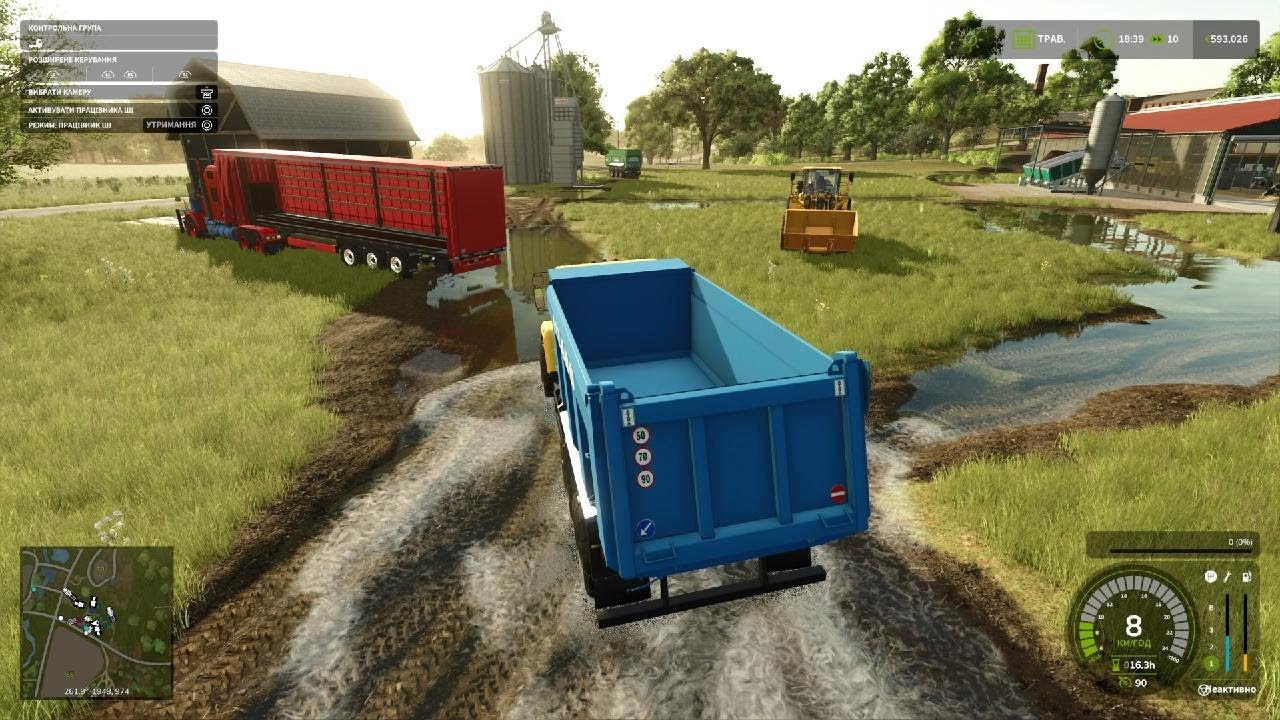 Починаю косити траву 🌱 Farming Simulator 25