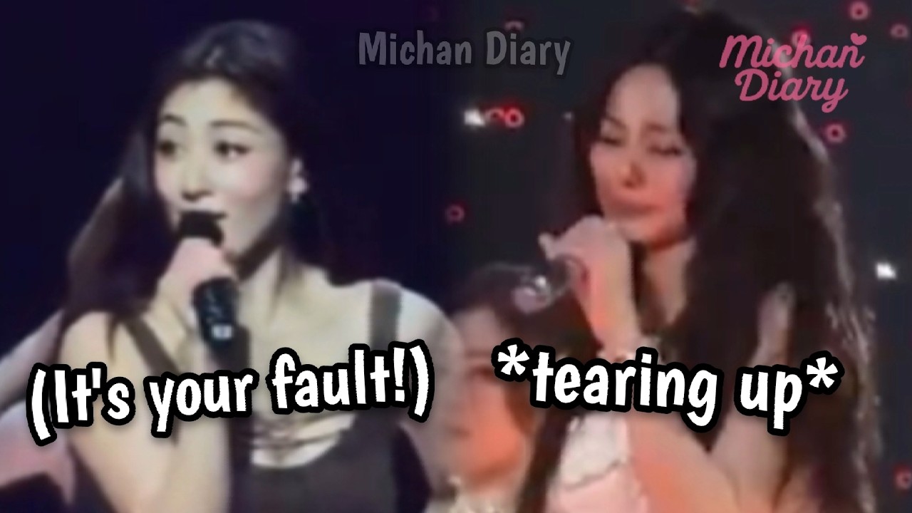 tzuyu suddenly *burst into tears* mid-performance&hellip; was it because of once and nayeon?