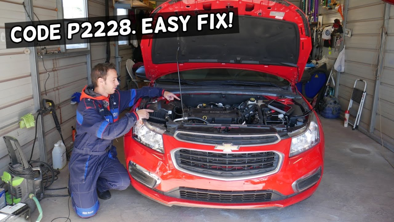 FIX CODE P2228 BAROMETRIC PRESSURE SENSOR CHEVY, CHEVROLET, BUICK, GMC, CADILLAC