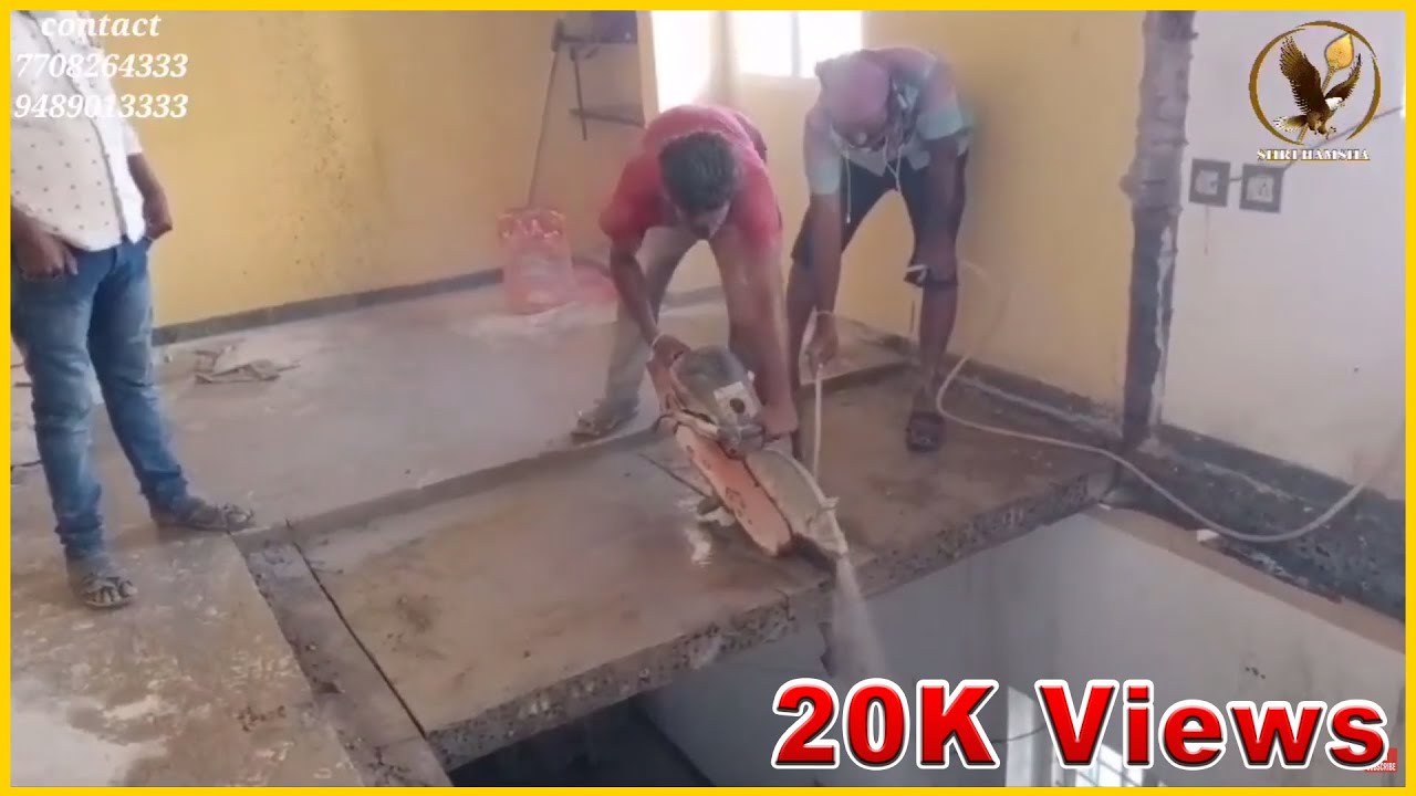 Stair case open slap cutting || Coimbatore || Tamilnadu || India, 77082 64333,94890 13333