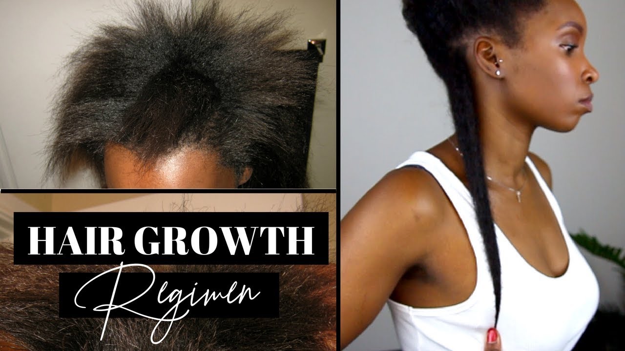 EXTREME HAIR GROWTH REGIMEN | RICE WATER UPDATE + NATURAL HAIR LENGTH CHECK