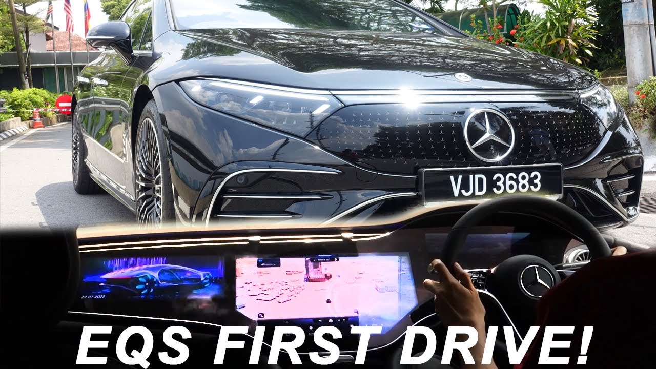 2022 Mercedes-Benz EQS 450+ First Driving Impressions!
