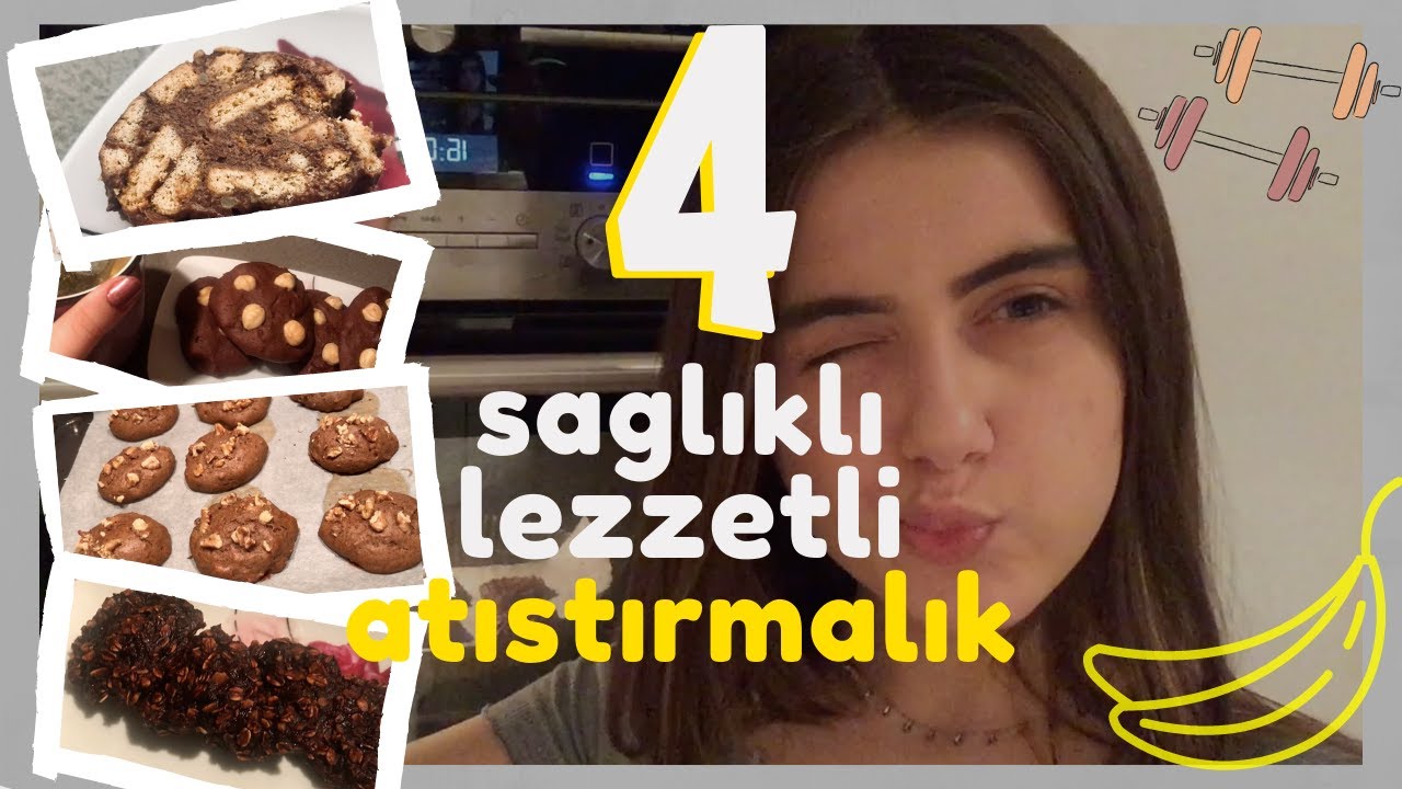 Kolay ve Sağlıklı Atıştırmalıklar Yapıyorum (Tarifli ve Diyetisyen Onaylı)