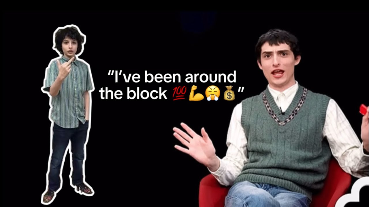 Финн Вулфхард — самая странная вещь в комнате 😂😭