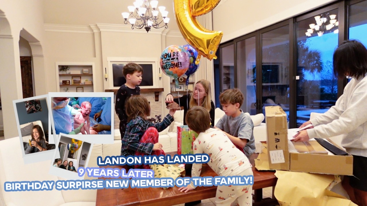 TRIP TO THE PET STORE FOR A BIRTHDAY SURPRISE! BABY BOY TURNS 9 | Landon has landed
