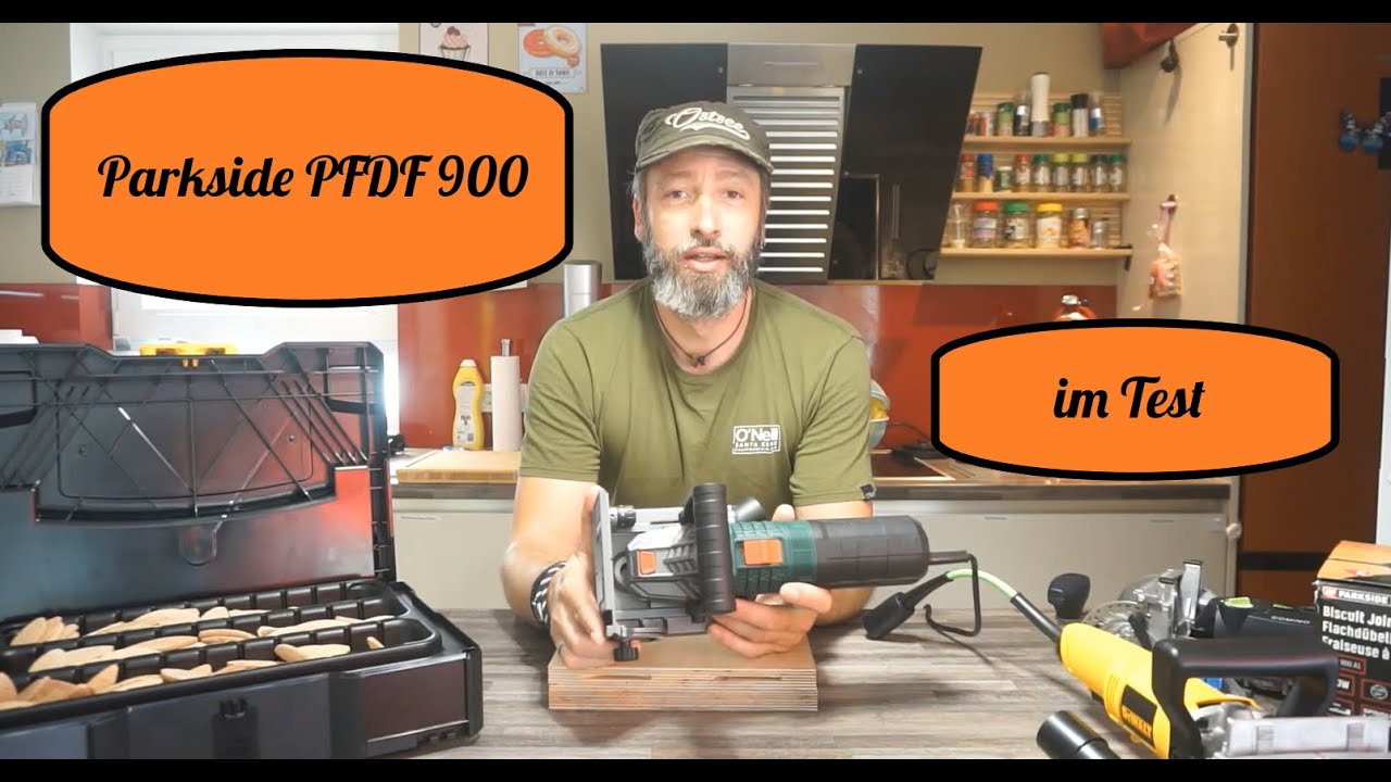 Parkside Flachdübelfräse PFDF 900 / Biscuit Jointer im Test
