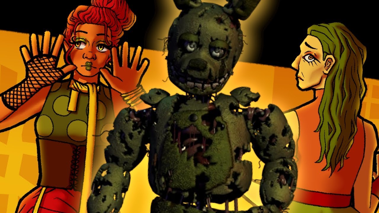 Springtrap's a DRAG QUEEN!? Yap About FNAF & Draw.