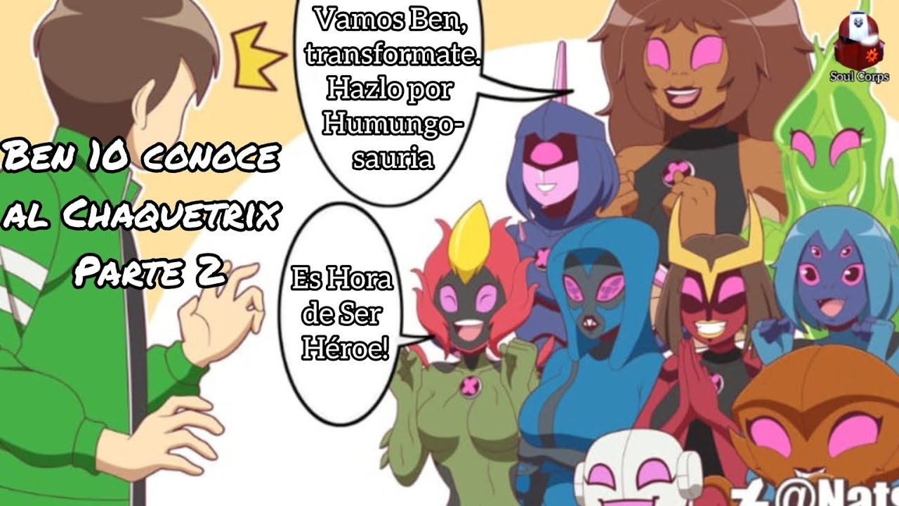 Ben 10 conoce al Ben del Chaquetrix (Comic Fandub Español) parte 2 #fandubcomic #ben10 #chaquetrix