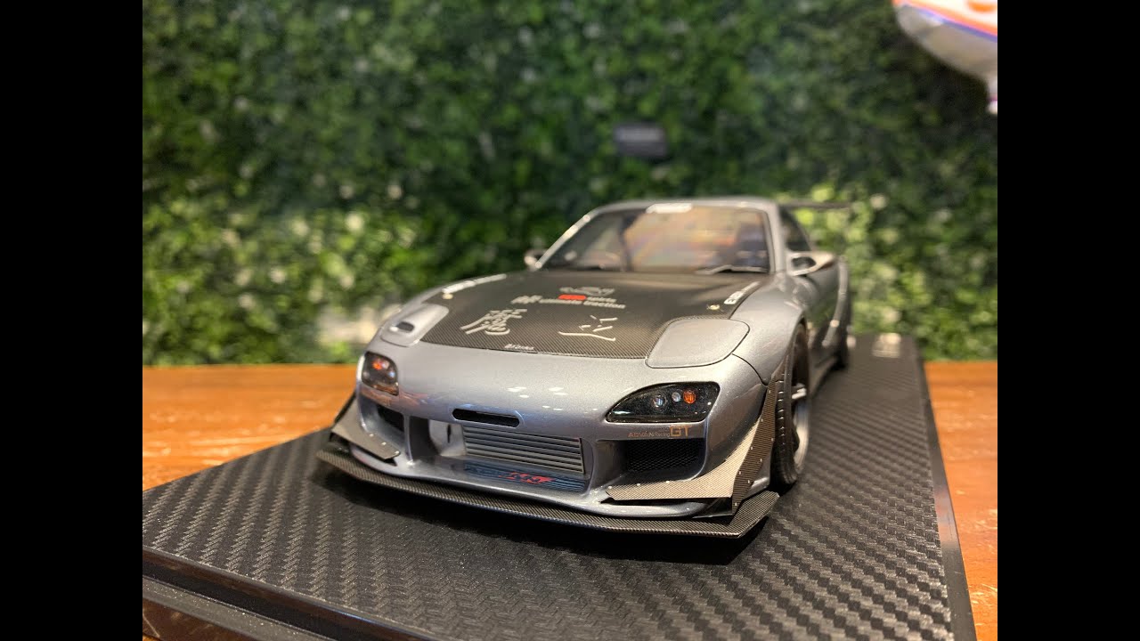 1/18 Ignition Model FEED RX-7 (FD3S) GunGrey IG2041