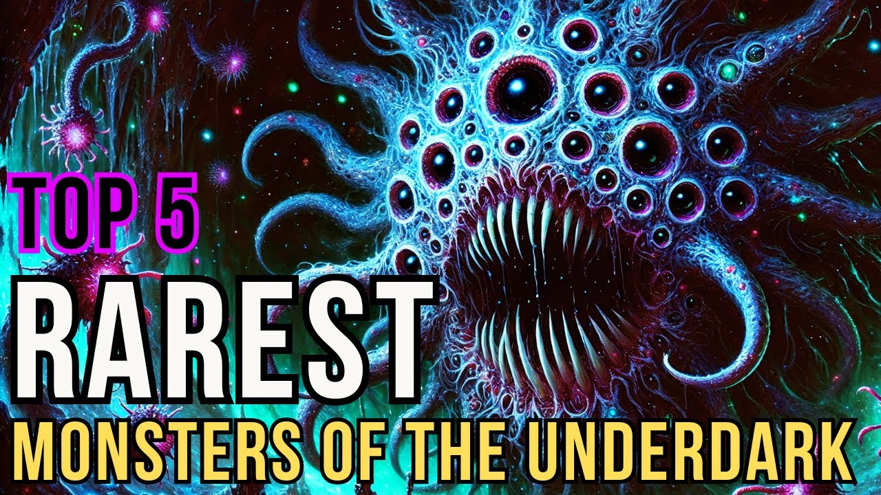 D&D Lore: 5 Underdark Monsters You Have NEVER Seen! 😈