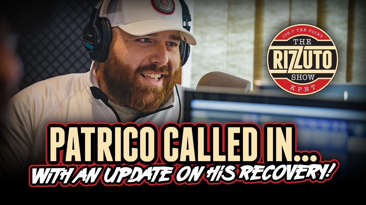 PATRICO called in to update everyone on his recovery after SURGERY! [Rizzuto Show]