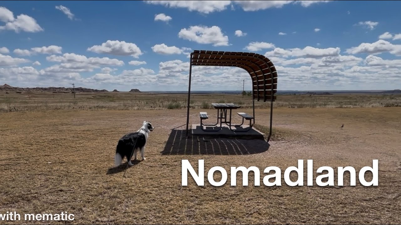 Nomadland Movie Filming Location - Badlands Cedar Pass Campground 