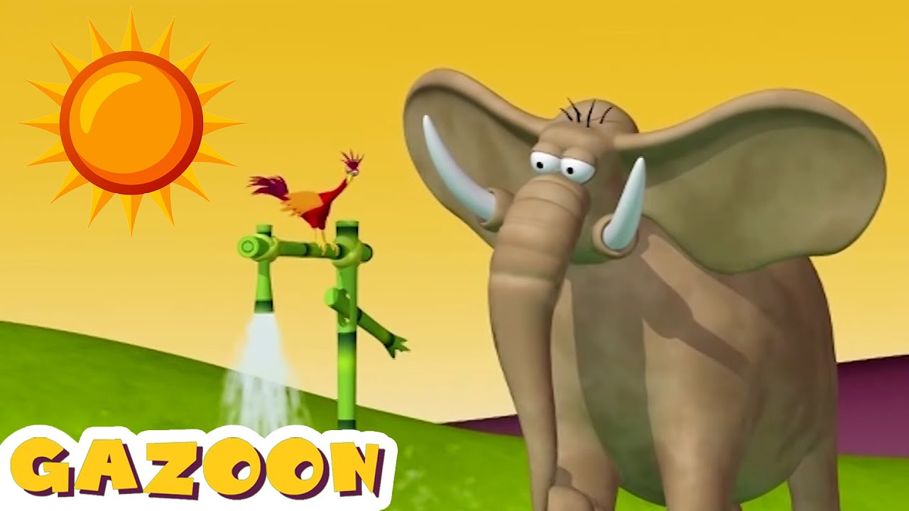 Gazoon | Who Drained the Lake? Funny Animal Adventure | Cartoon Candy
