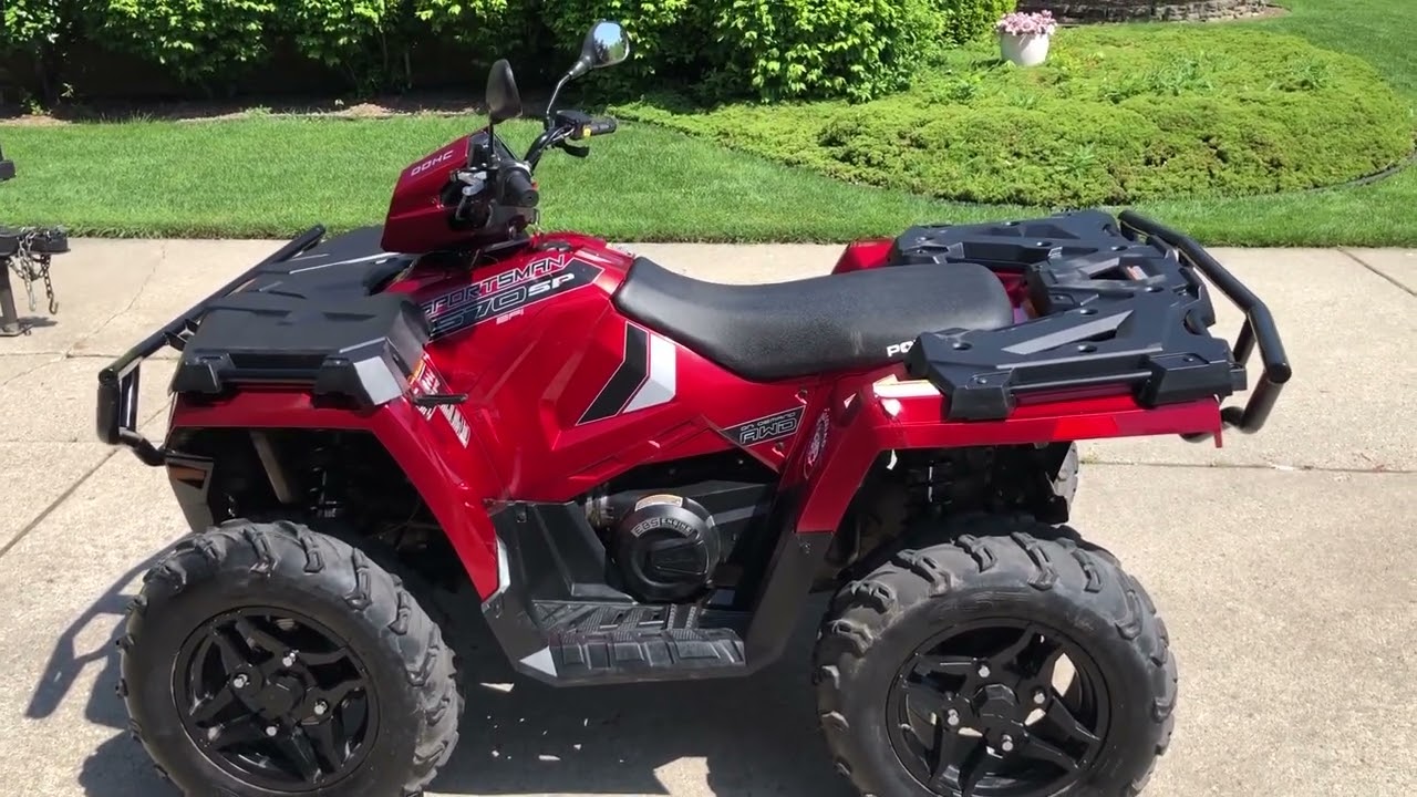 Обзор Polaris Sportsman 570sp за 4 года. Проехал 2700 миль (199 часов). Как он себя показал?