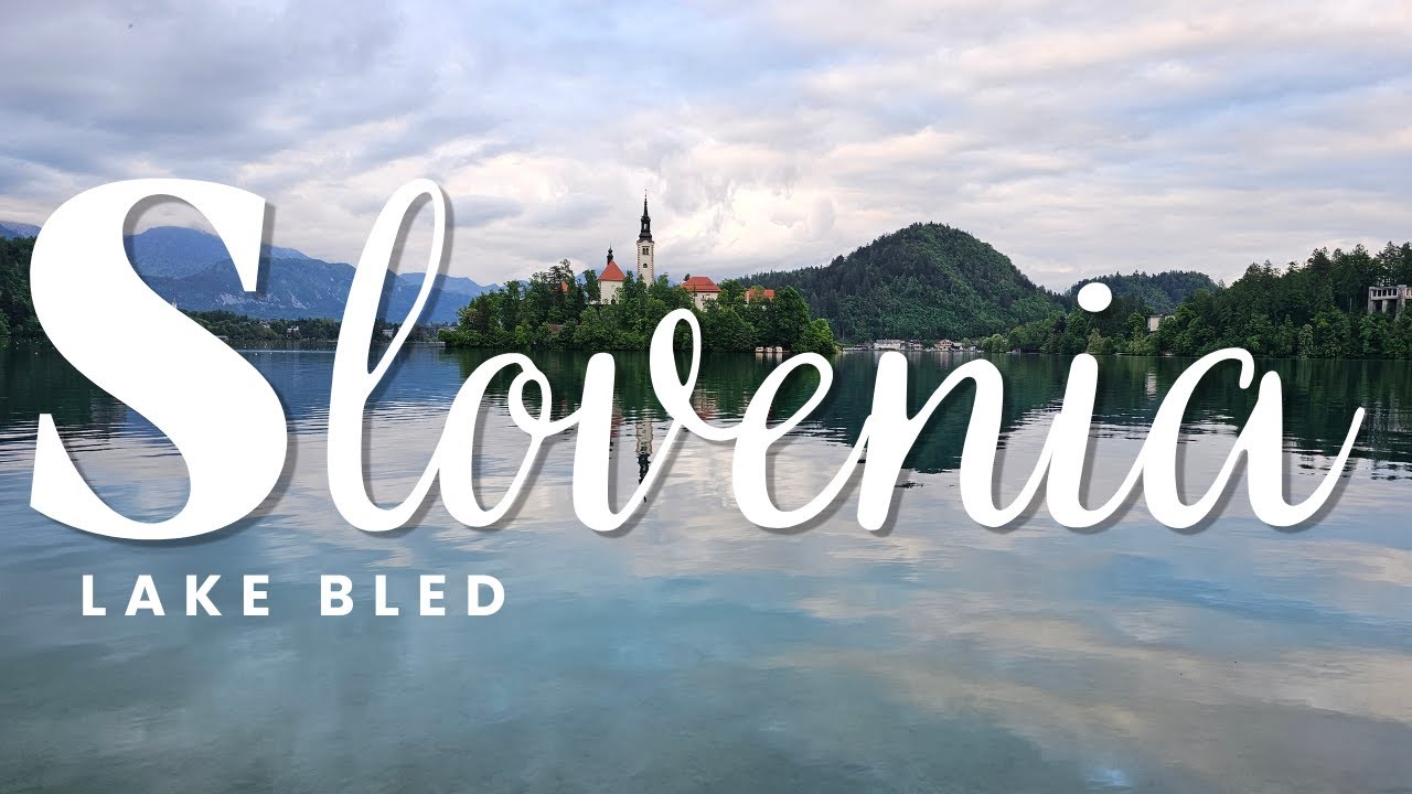 Bled Lake Evening| The Romantic Jewel of Slovenia| 4K Travel