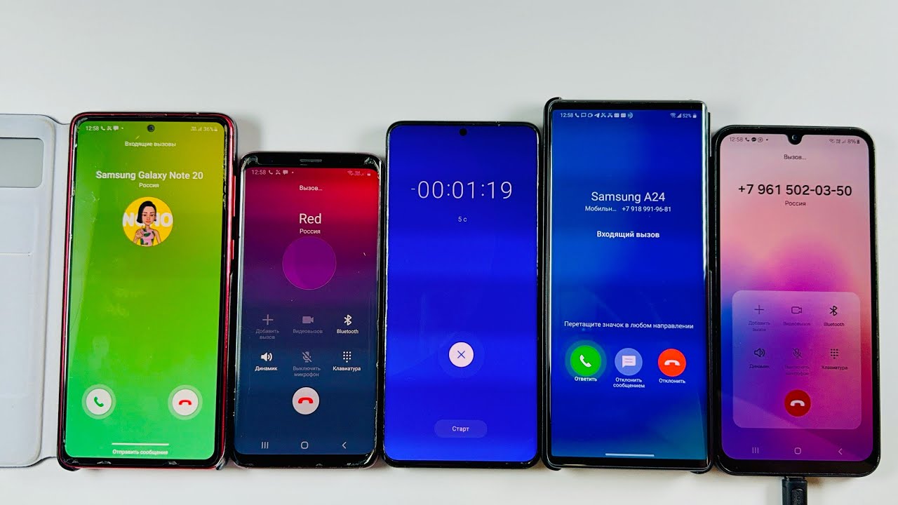 Incoming Calls Samsung Galaxy Note 10 / Samsung Galaxy S9 + Samsung S20+ / Samsung A24 + LG Wing 