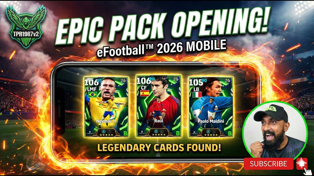 Epic Pack Opening | eFootball Mobile Gameplay | TPR1987