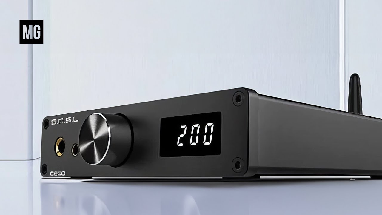 SMSL C200 — Бюджетный ЦАП и усилитель для наушников.