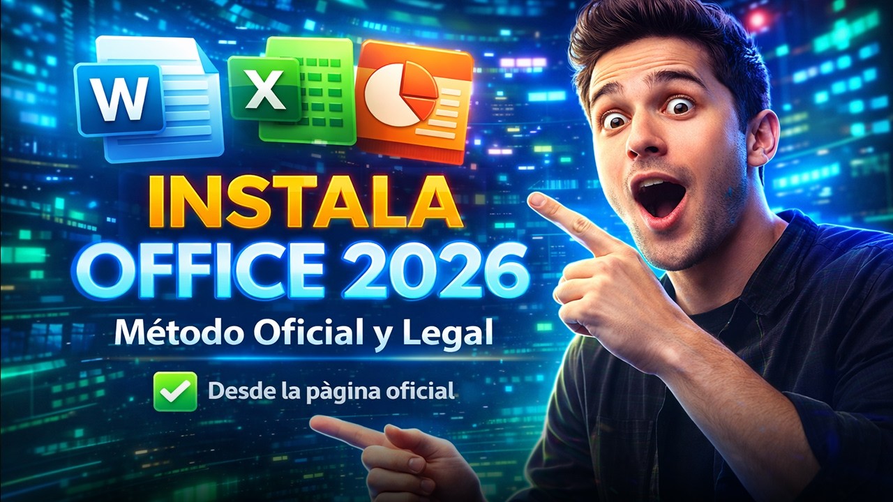 Cómo Instalar Office Completamente GRATIS | Método Oficial Actualizado 2026