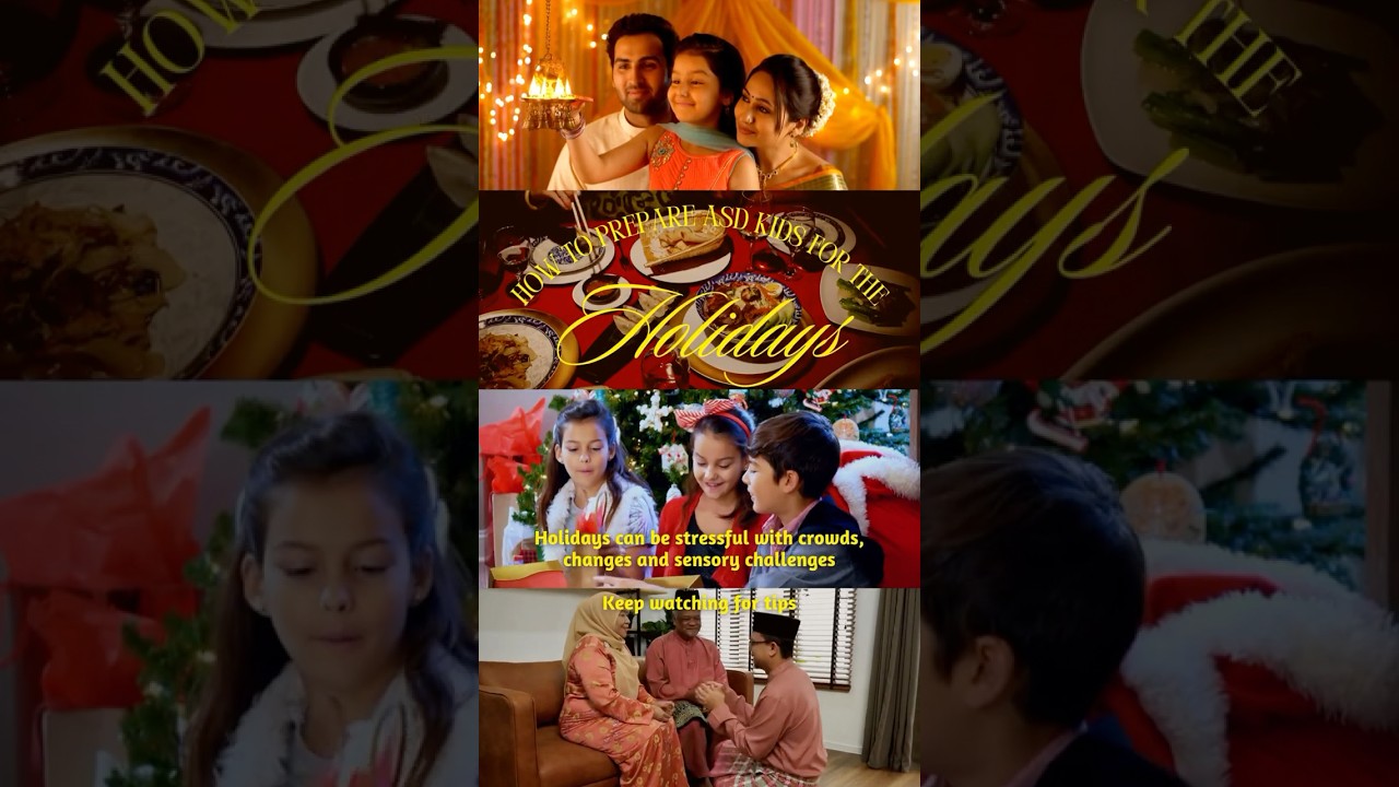 Make holidays magical! 🎄Tips for an autism-friendly season.