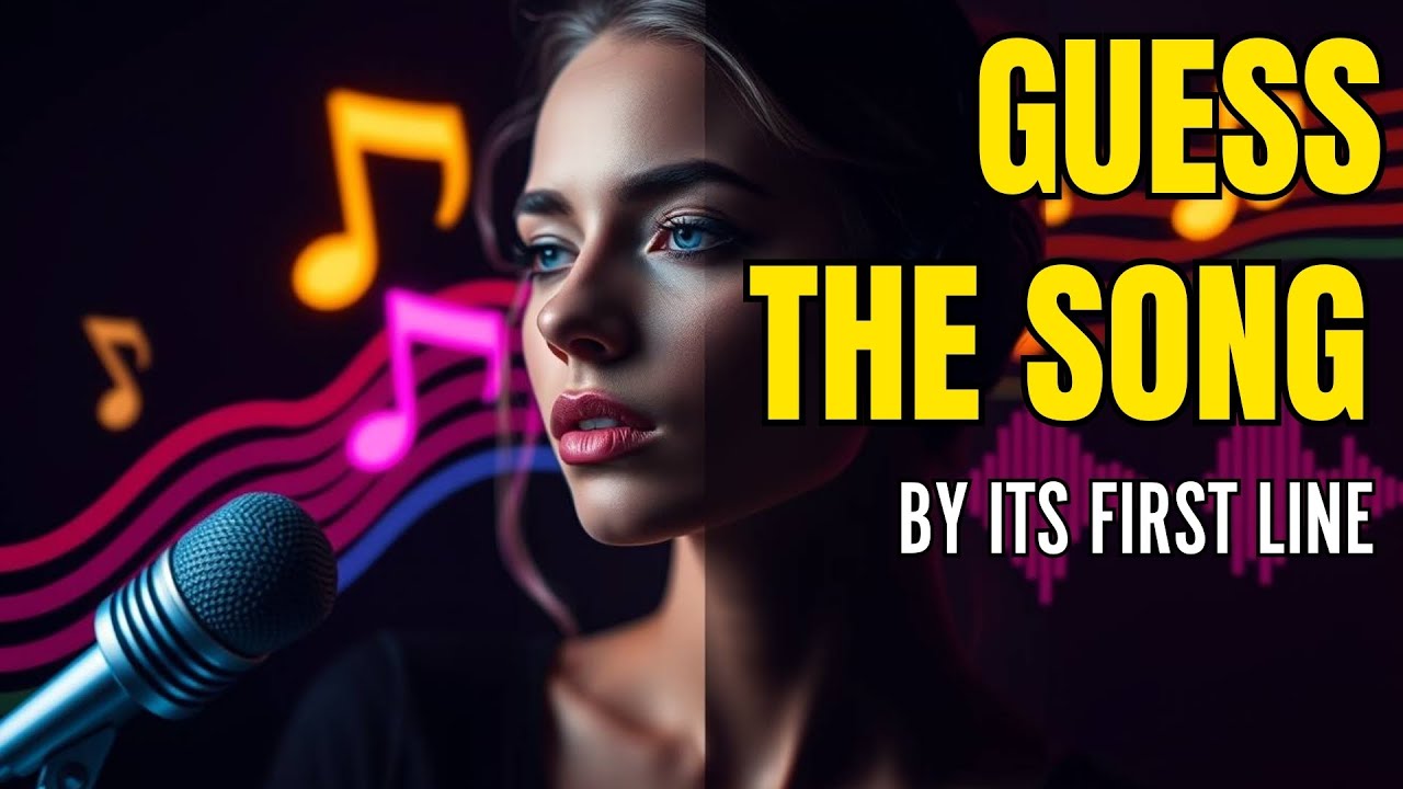 Guess the Song by the First Line | Music Quiz Challenge