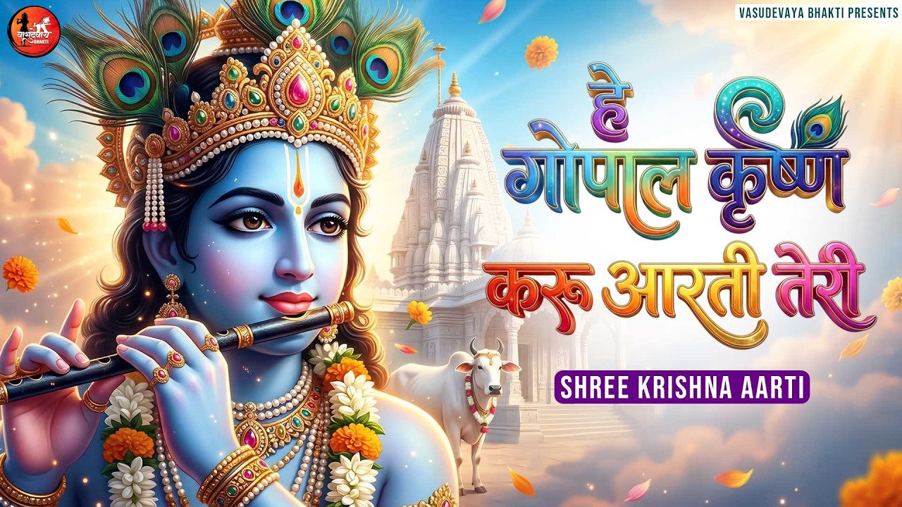 कान्हा का सबसे प्यारा भजन Hey Gopal Krishna Karu Aarti Teri - Krishna Bhajan 2026 : New Bhajan 2026