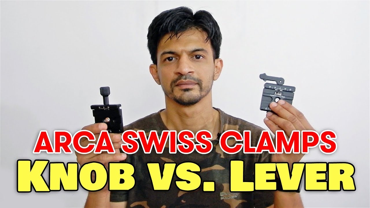 Arca Swiss Clamps: Knob Vs. Lever | Arca Swiss Quick Release clamps |
