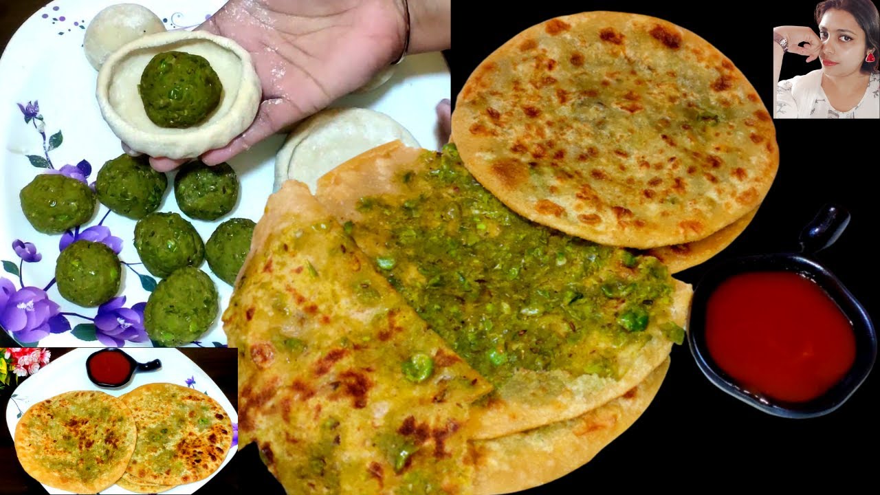 Matar Ka Paratha | Stuffed Green Peas Paratha | Hare Matar Ka Paratha Recipe | Mazedar Dastarkhwan