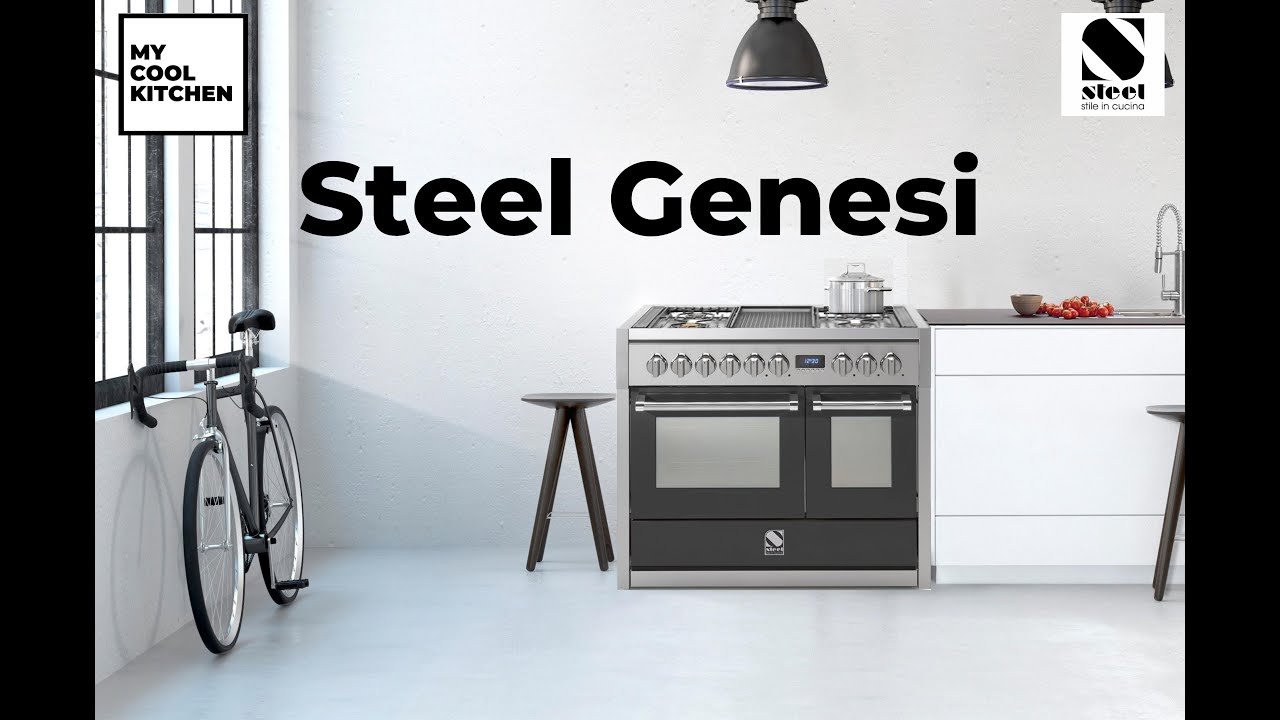 Steel Genesi fornuis  - My Cool Kitchen