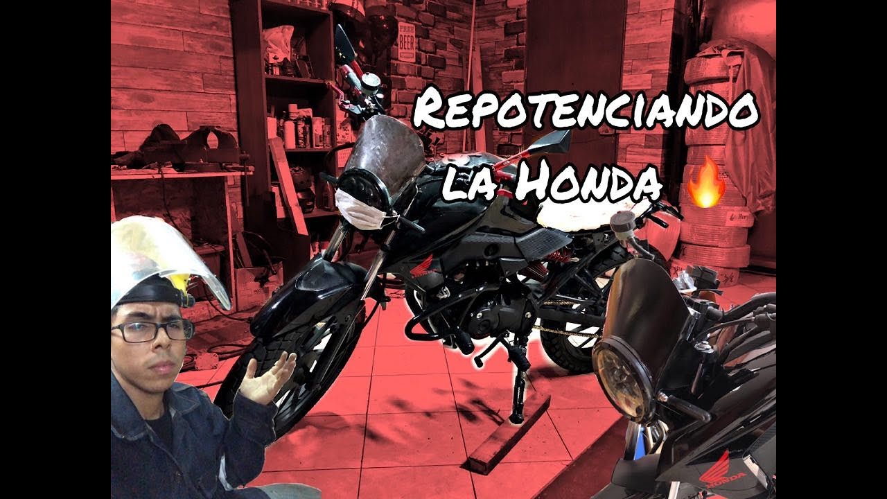 ¡Cadena dorada, Cupula y más! | Honda CB125F