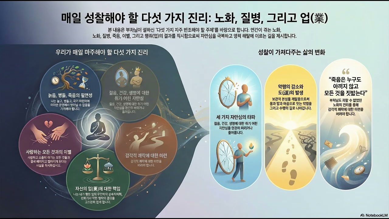 늙음의 경 + 오수관경 (죽음 앞에서 행동만이 유일한 피난처다)