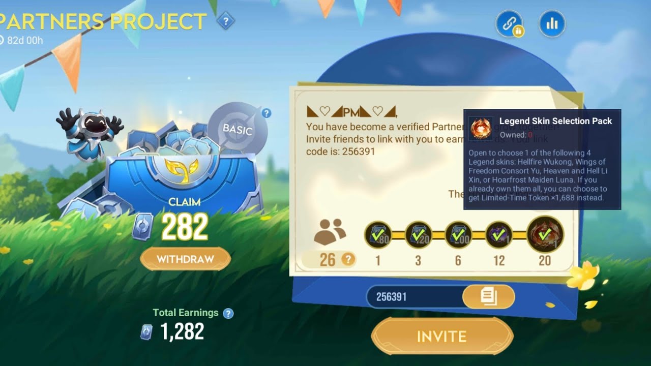 Honor Of Kings Partner Project New Trick 