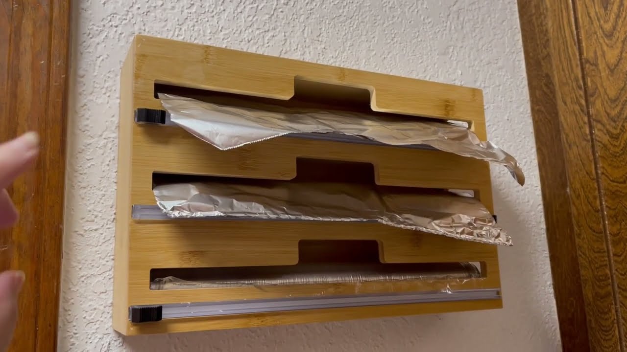 3 in 1 Plastic Wrap Dispenser with Cutter Review