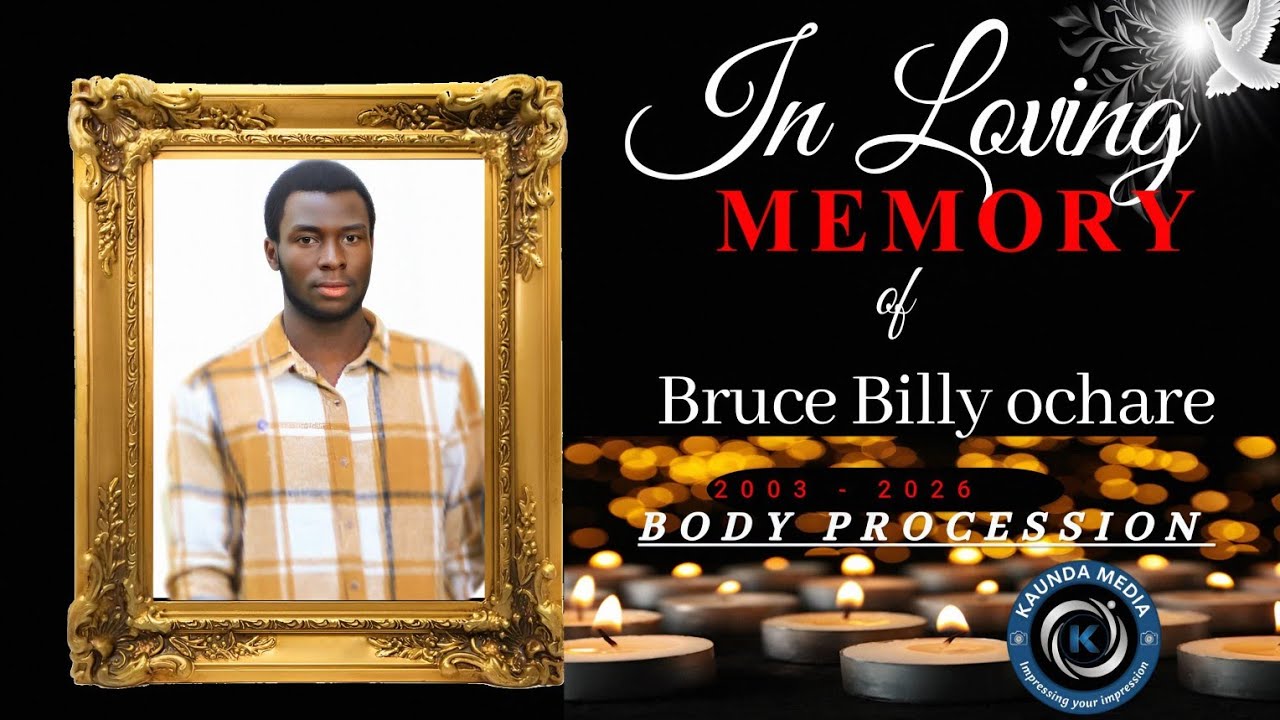 BRUCE BILLY OCHARE BODY PROCCESION//RANGWE