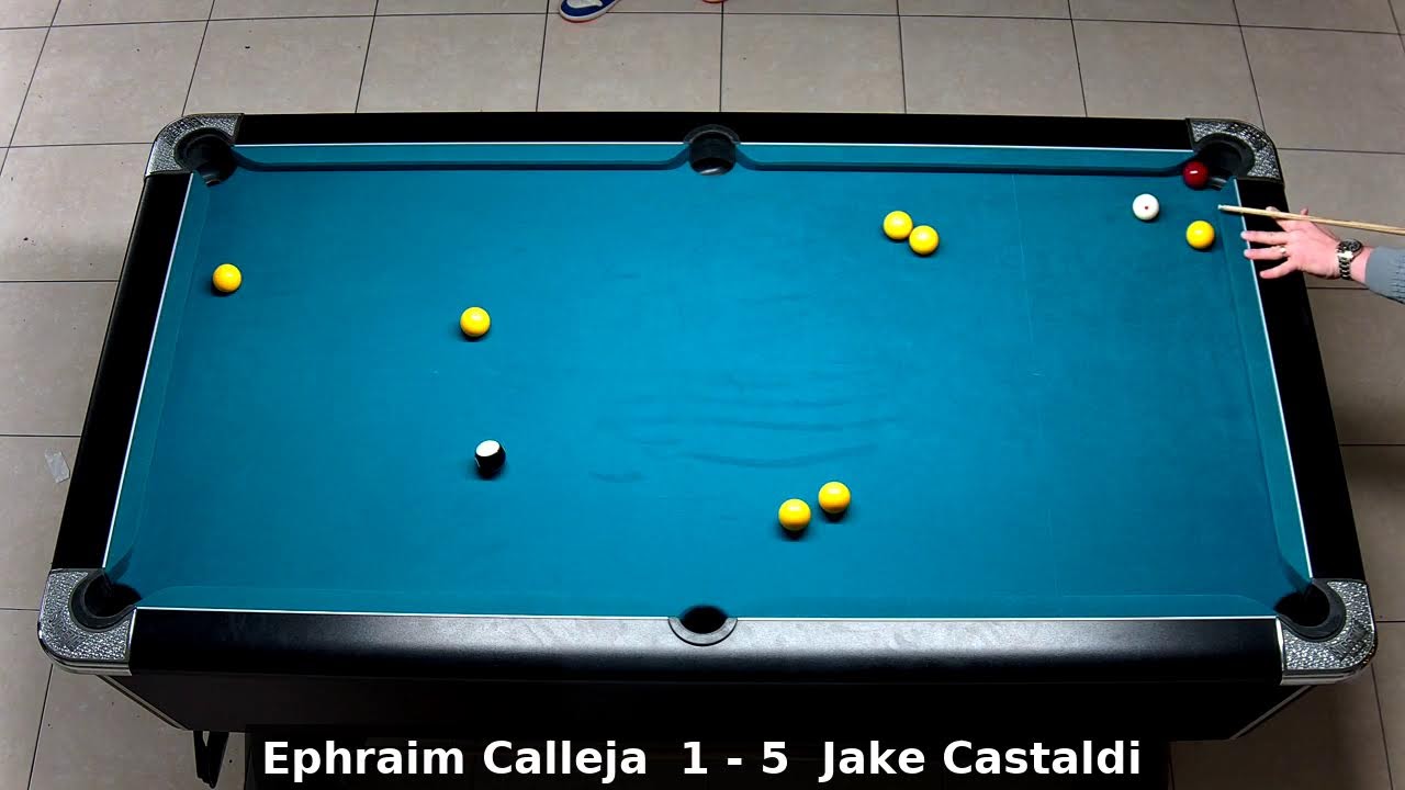 Ephraim Calleja vs Jake Castaldi | CISK LAGER NATIONAL SINGLES CHAMPIONSHIP 2025/2026 | Round 5